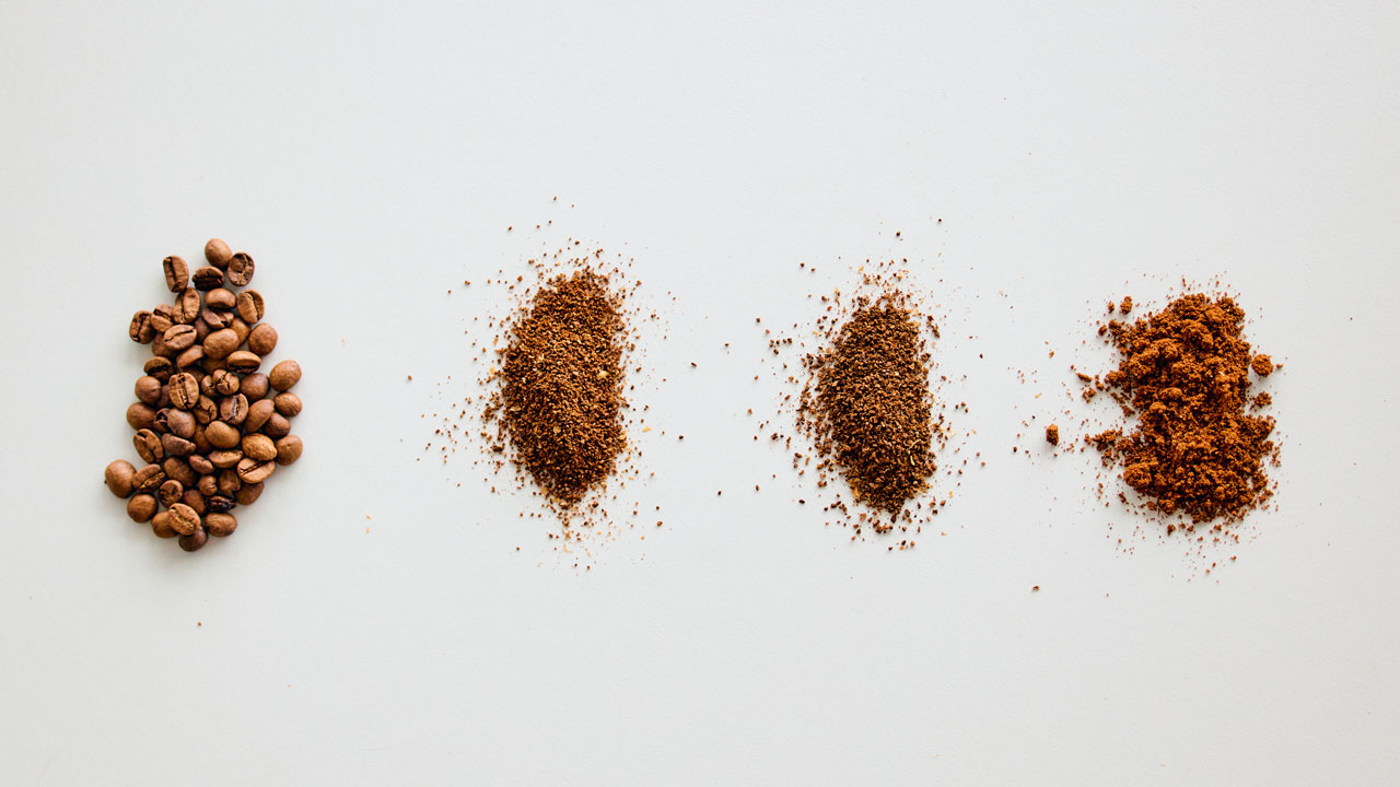 kahvipapujen jauhatusaste riippuu kahvin valmistustavasta