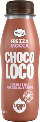 Ruskea Frezza Mocca Choco Loco -tuotepakkaus