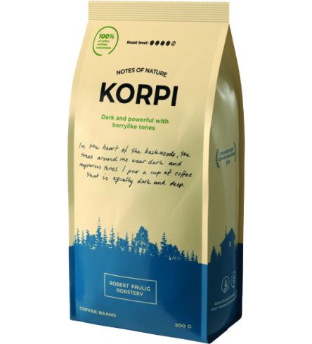 Korpi Notes of Nature coffee